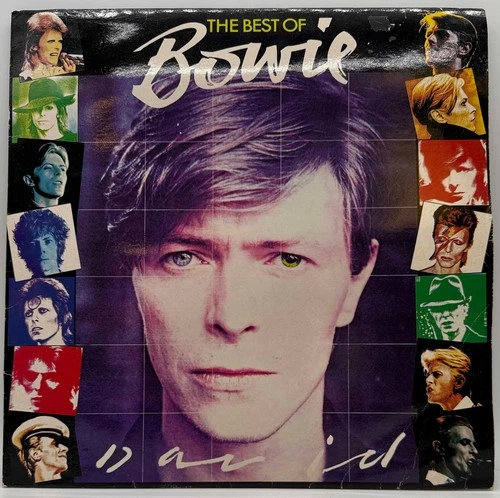 Vintage 1981 The Best Of David Bowie 33rpm Vinyl LP K-tel BLP81.001