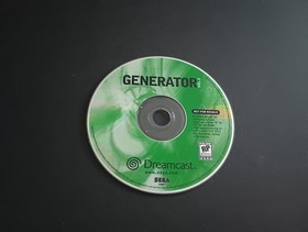 Generator Vol. 1 and 2   2 DISCS Sega Dreamcast ..tested