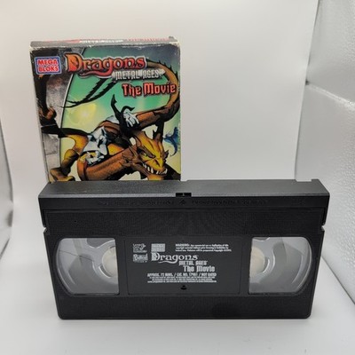 Mega Bloks Dragons: Metal Ages The Movie (VHS 2005)
