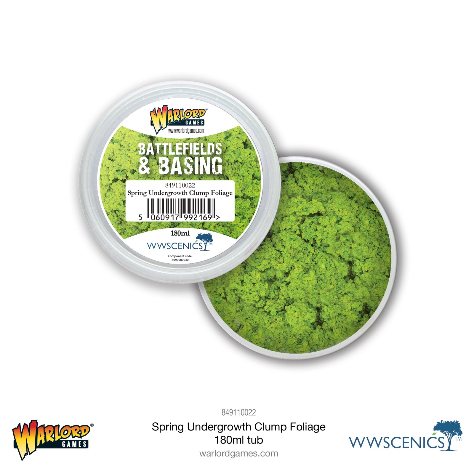Battlefields - Basing: Spring Undergrowth Clump Foliage (180ml)