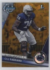 2023 Bowman U Chrome Sapphire Edition Gold 5/50 Olumuyiwa Fashanu Olu #122 3hd