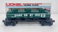 Lionel Quaker State Triple Dome Tank Car 6-6302 NOS
