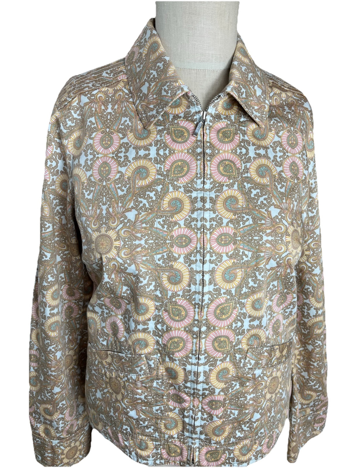 Pendleton Geometric Paisley Lightweight Jacket Wo… - image 2