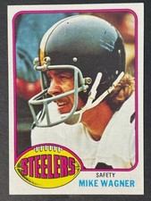 VINTAGE 1976 Topps football MIKE WAGNER # 501 -🔥SCARCE HIGH # - SP🔥- NM-MT