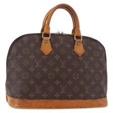 LOUIS VUITTON Monogram Alma Hand Bag M51130 LV Auth 184628