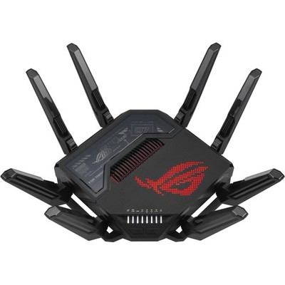 ASUS ROG Rapture GT-BE98 WLAN-Router schwarz MU-MIMO-Technologie WPS Sicherheit 