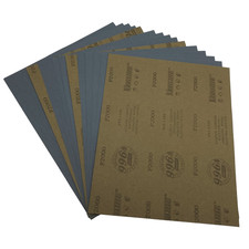 2000 Grit Wet Dry Sandpaper, 9 X 11 Inch, 15PCS Silicon Carbide Sheets