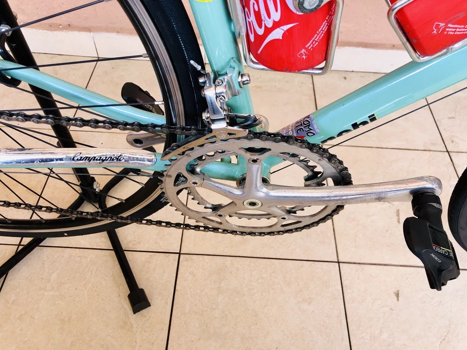 Bianchi Mega Pro Campagnolo Record Titanium 9S Marco Pantani - Image 2 of 4