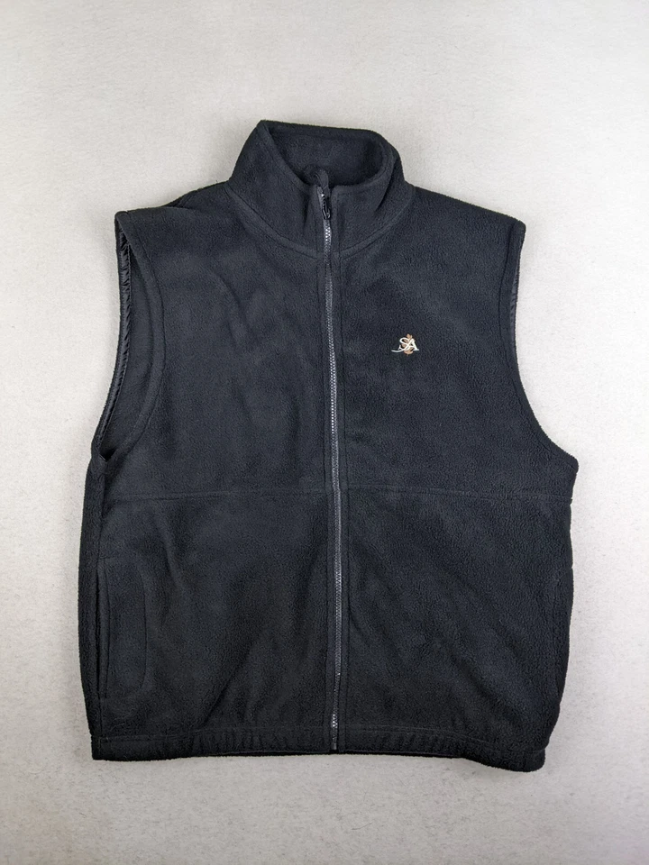 Chaleco polar negro Sierra Pacific Oudoors para hombre talla mediana Foto 2 de 4