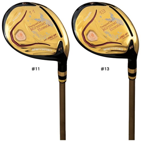 Mutsumi Honma Golf Fairway Wood 7W 21deg MH250SF graphite Flex Regular new - Picture 5 of 9