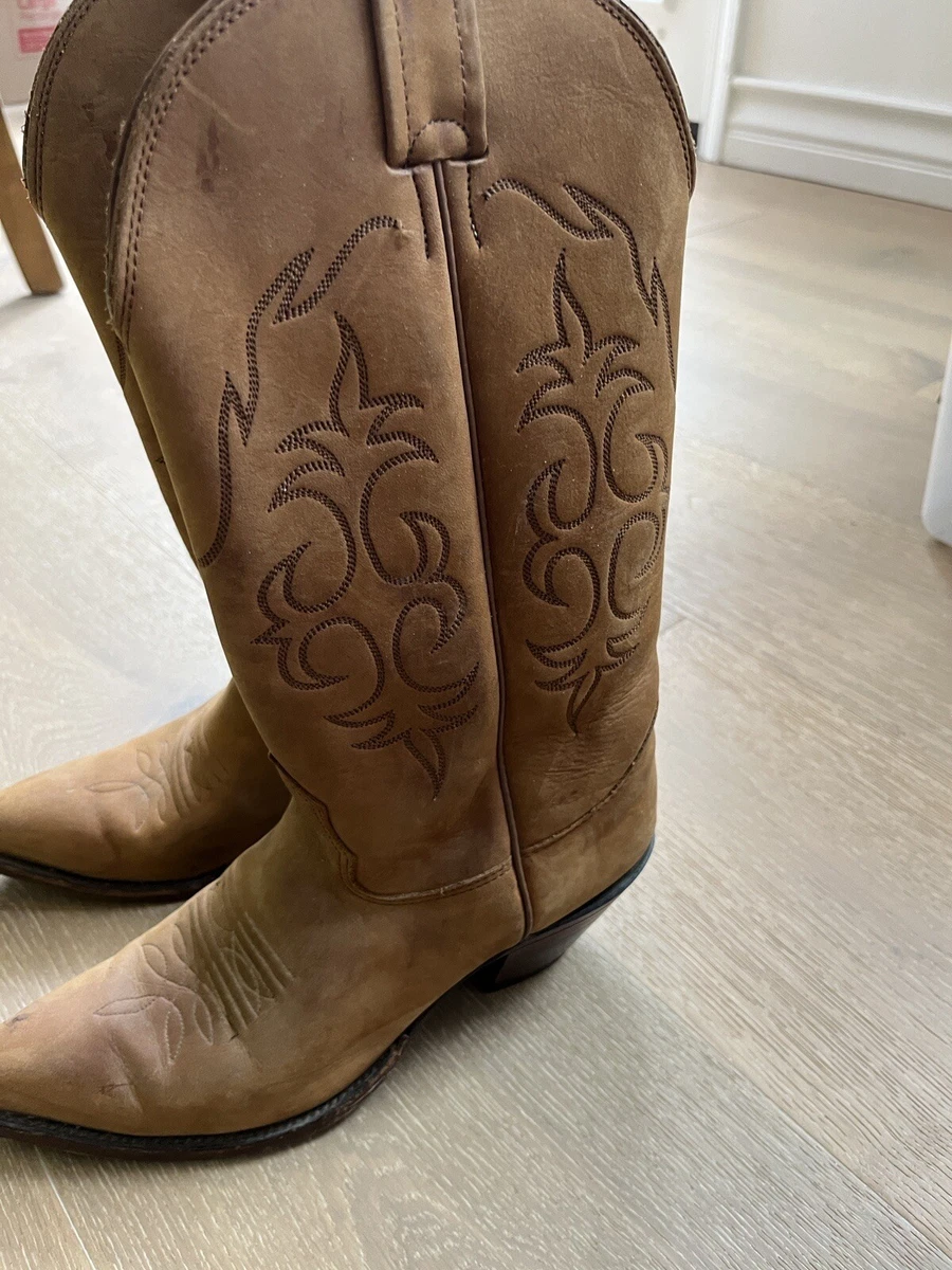 Cowhide hot sale cowboy boots
