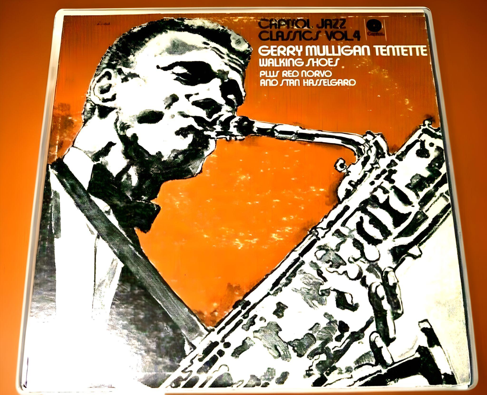 Gerry Mulligan Tentette Walking Shoes LP Capitol M-11029 MONO Vinyl EX Condition-image