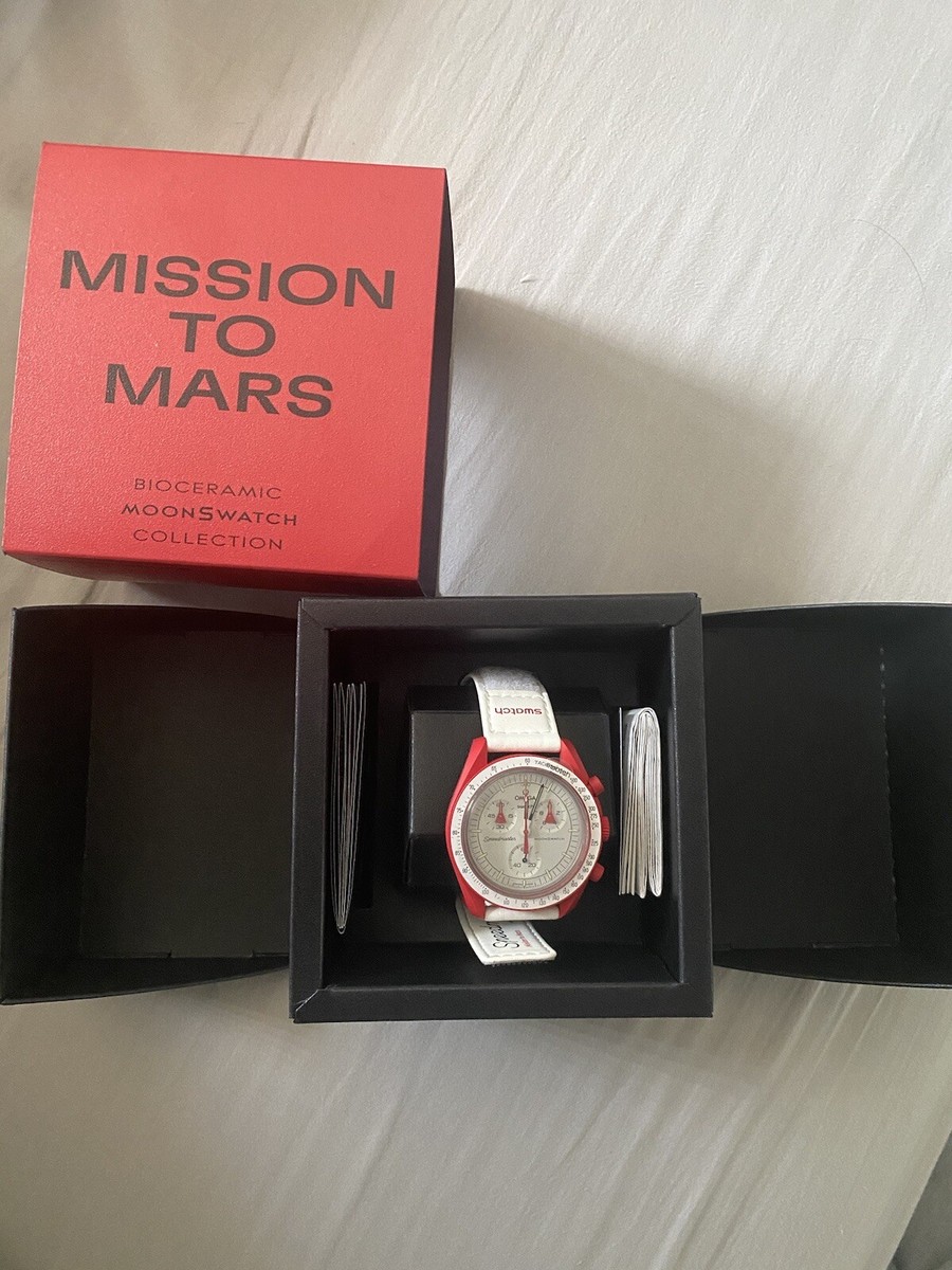 Omega X Swatch Moonswatch Mission To Mars | eBay Omega X Swatch Moonswatch Mission To Mars | eBay