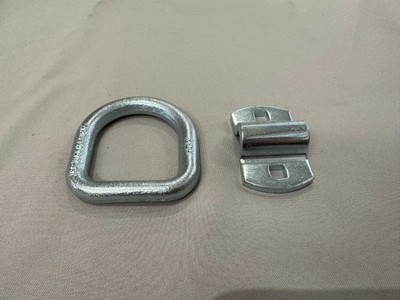 2 Pack 12,000 Pound Heavy Duty D Shaped Tie Down