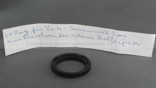 Adapter Rolleiflex Gegenlichtblende an Leitz Leica Summarit