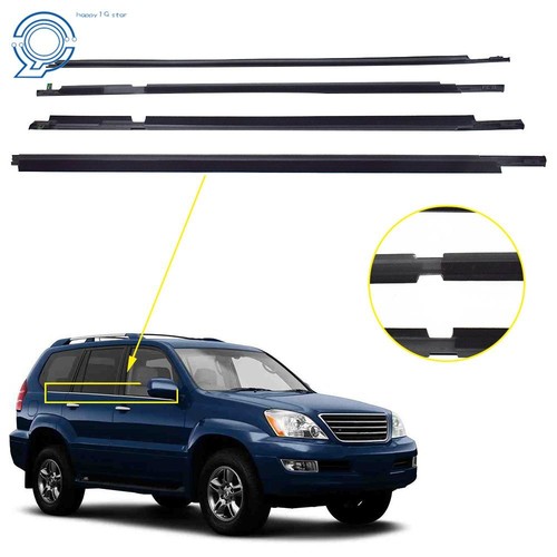 Weatherstrip Rubber Window Belt Moulding For LEXUS GX470 2003-2009 75722-60080 - Picture 3 of 13