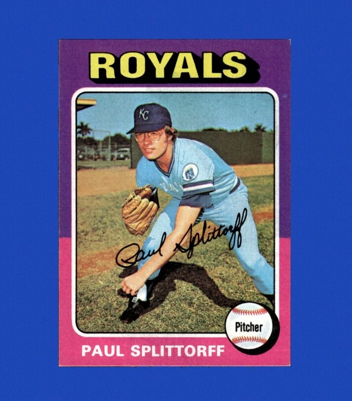 1975 Topps Mini Set-Break #340 Paul Splittorff NM-MT OR BETTER *GMCARDS*