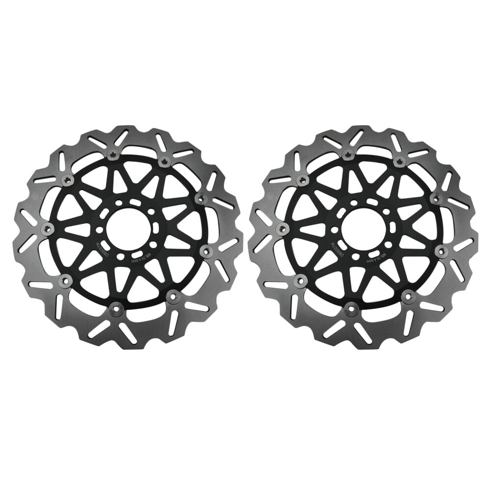 Coursページ Front Brake Disc Rotors Pads For Kawasaki Ninja ZX12R 00-03
