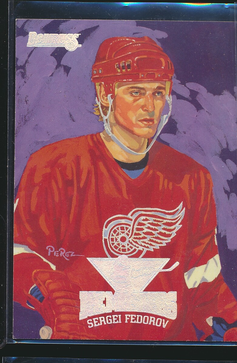 1994-95 Donruss Ice Masters Sergei Fedorov #2 HOF