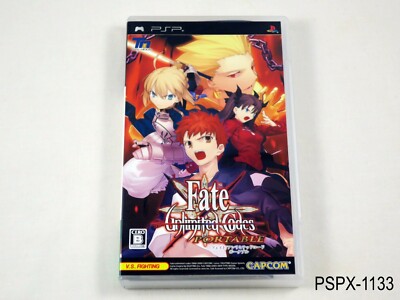 Fate/Unlimited Codes PSP Japanese Import JP Japan Portable TYPE-MOON