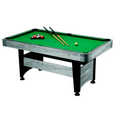 Garlando Tavolo da biliardo Chicago 5 rovere grigio Con Piano Di Gioco In Mdf Gr