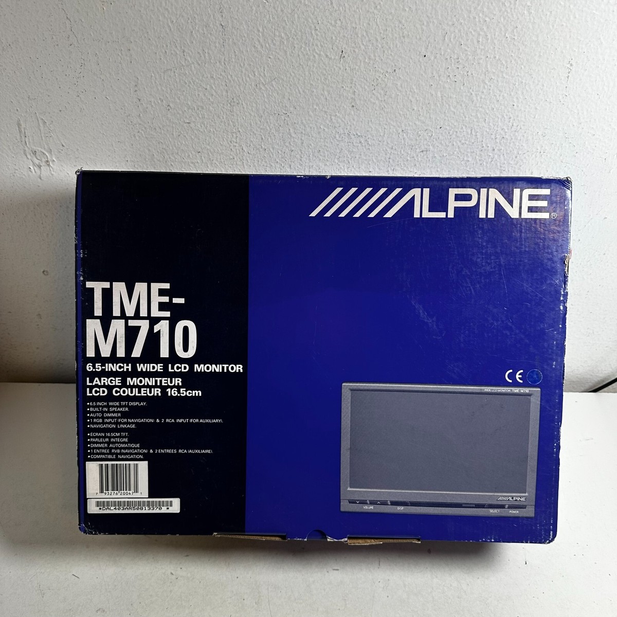 ALPINE TME-M710 6.5インチLCDモニター‼️