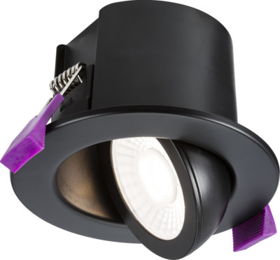 LED integrierte Downlight CCT Multi Watt Knightsbridge EVO Tilt IP65