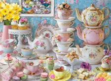 Eurographics Tea Table 1000 Piece Jigsaw Puzzle