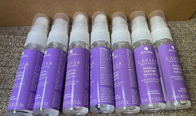 ALTERNA Caviar VOLUME Styling Mist ANTI-Aging TRAVEL Lot x 7 FRESH ~ FREE SHIP!