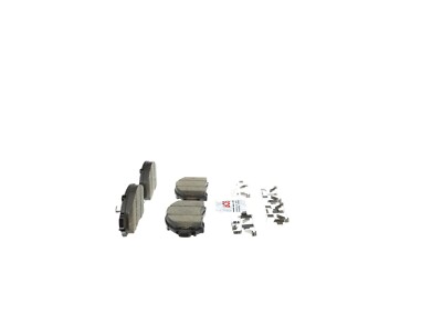 For 2011-2014 Nissan LEAF Bosch QuietCast Ceramic Brake Pads Front 2012 2013