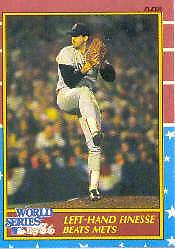 1987 Fleer Baseball "World Series" Insert Cards
