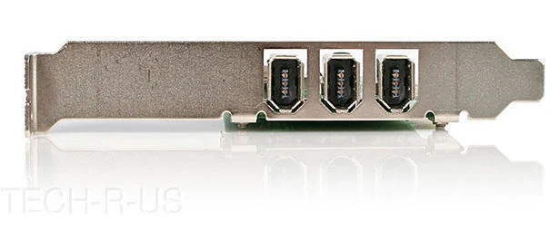 StarTech PCI1394MP 4 port PCI 1394a FireWire Adapter Card -3 External 1 Internal - Image 3 of 4