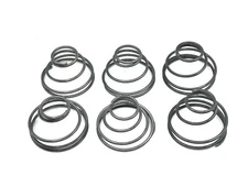 6 pcs inside door & window crank handle escutcheon tension springs fits dodge