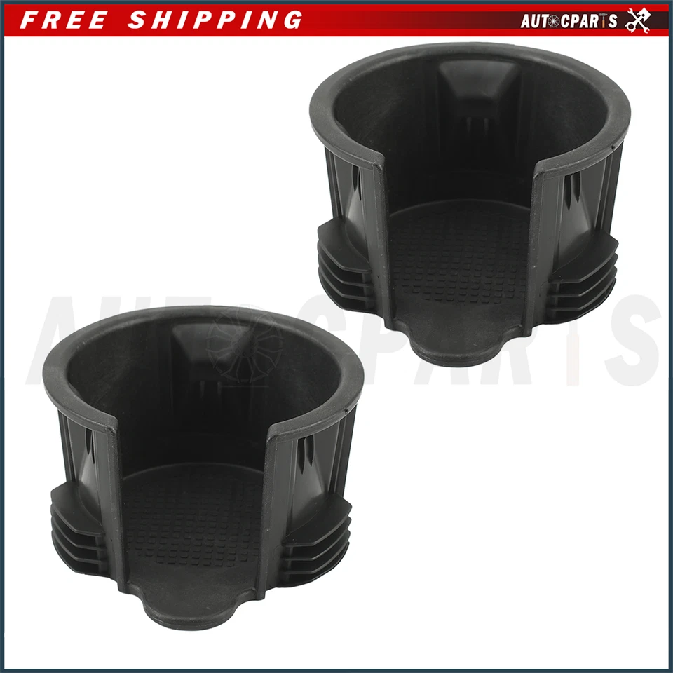 Inserto portavasos 2 piezas para Land Rover Range Rover Sport L494 2014-2017 Foto 2 de 4