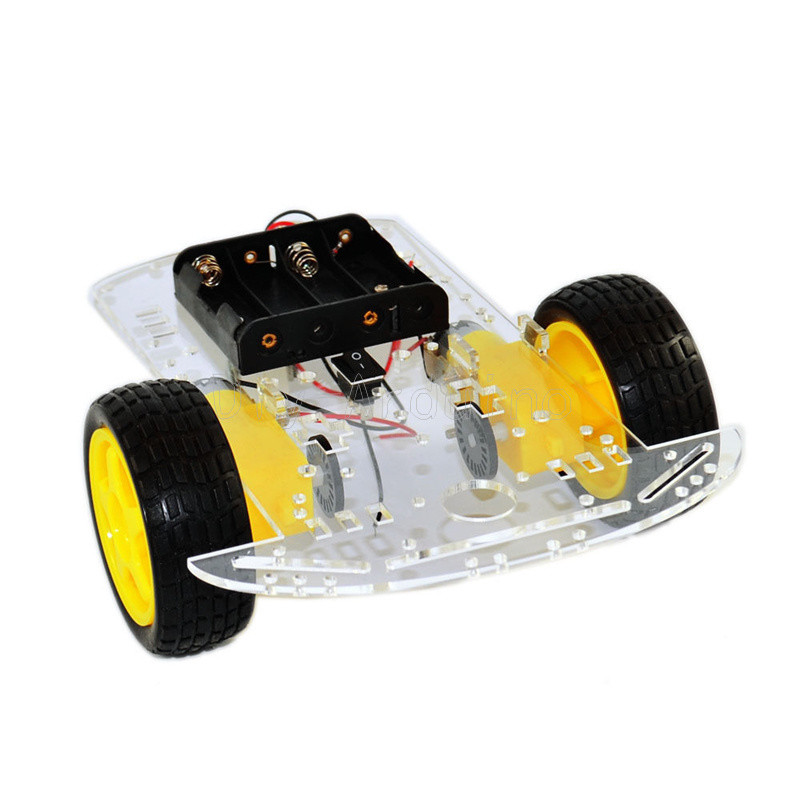 Kit De Châssis De Voiture Robot 2WD Avec Encodeurs De Vitesse