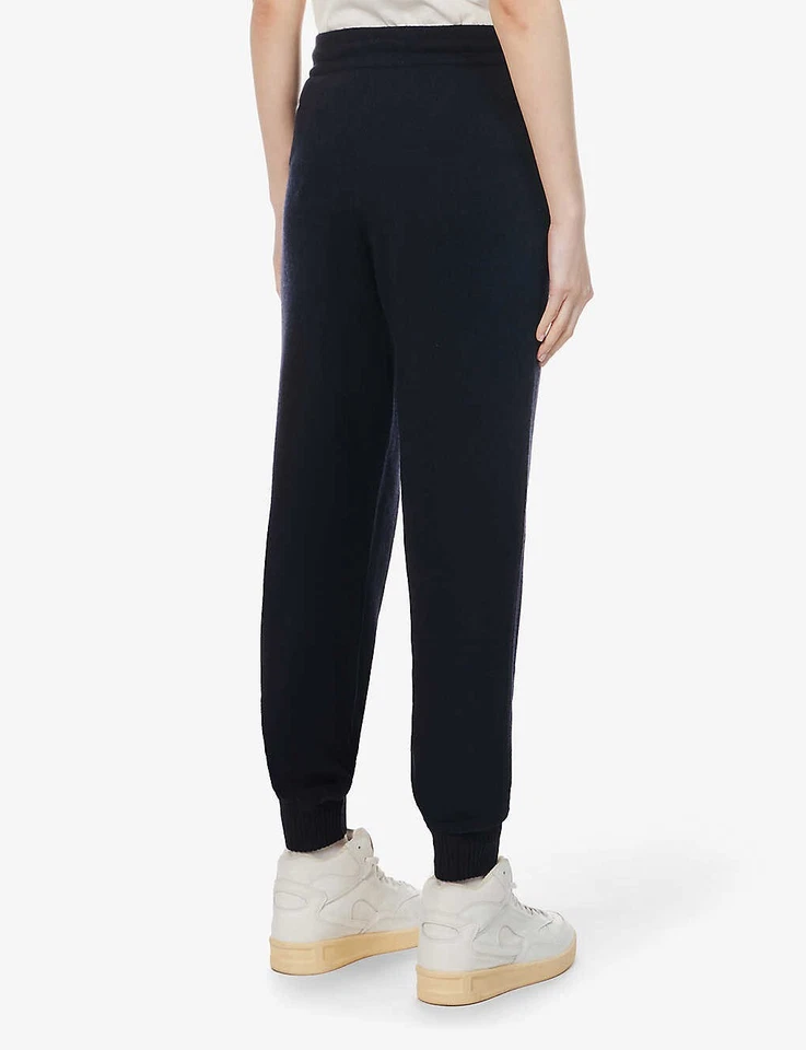 PANTALONES DEPORTIVOS Y RICOS LOGO AZUL MARINO CACHEMIR PANTALONES DE CHÁNDAL GRANDES NUEVOS CON ETIQUETAS Foto 3 de 4