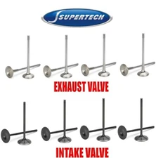 Supertech Performance Exhaust&Intake Valves 28.00mm 33.85mm Fits Audi 2.0l Turbo