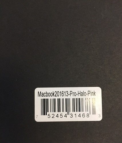 Apple Macbook Pro 13 Hülle 2016 Hartschale Cover mit Retina Display Rose Pink - Bild 11 von 11