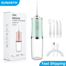 Best Oral Irrigator Portable Dental Water Flosser USB Rechargeable Floss Tooth