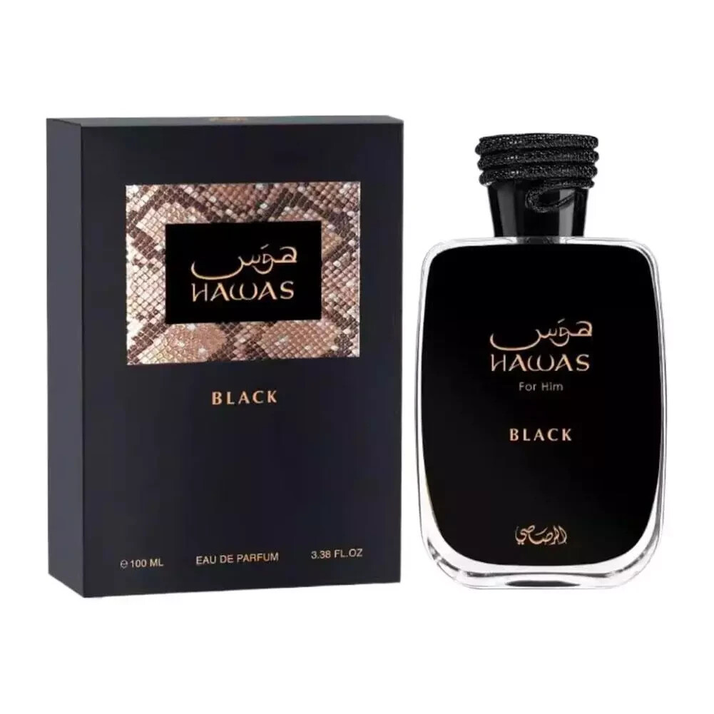RASASI HAWAS BLACK EDP 100ML - Brand New & Sealed, 100% GENUINE