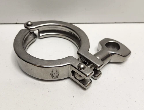 NEW OLD STOCK! DIXON TRI-CLAMP 2" STAINLESS SANITARY CLAMP 13MHHM-2-S