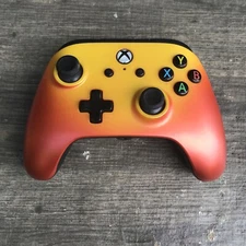 Power A Wired Controller for Xbox One&Windows 10 fire orange 1506687-01 NO CABLE