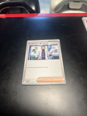 Professor's Research 190/198 Pokemon Scarlet & Violet Rare Trading Card 2023