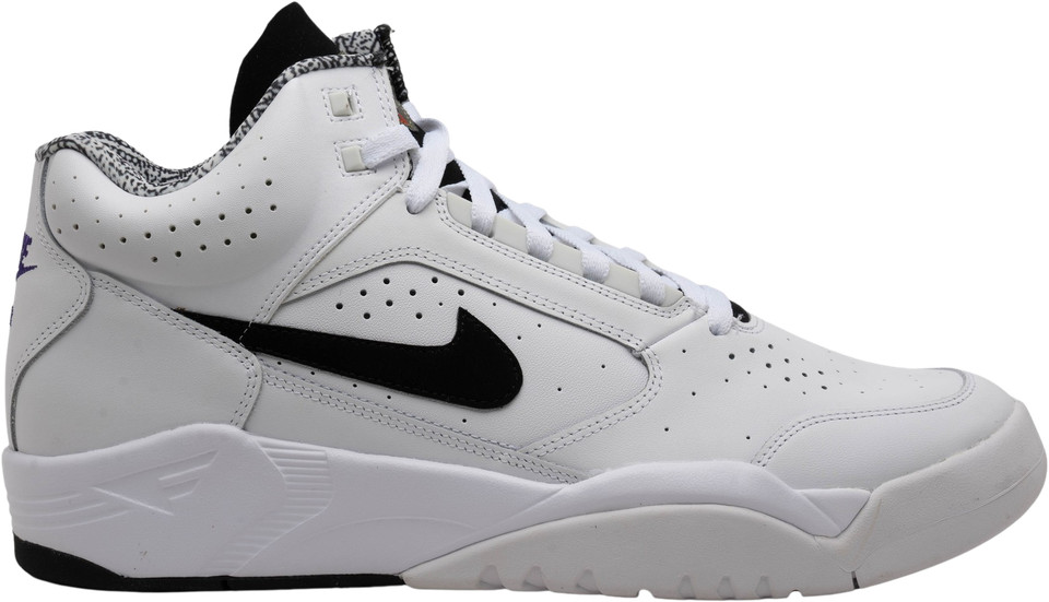 Nike Air Flight Lite 2021 Mid White Black for Sale