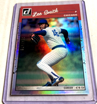 2023 Panini Donruss #267- LEE SMITH Stat Line Parallel SP #'d/478