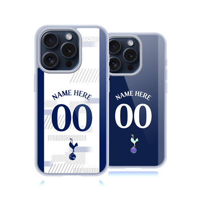 CUSTOM TOTTENHAM HOTSPUR F.C. 2023/24 BADGE GEL HANDYHÜLLE APPLE iPHONE HANDYS