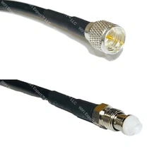 RG58 MINI UHF MALE to FME FEMALE Coaxial RF Cable USA-Ship Lot