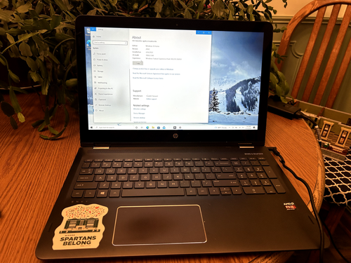 HP ENVY x360 Convertible 15Z-AR000 AMD FX-9800P w/Radeon R7 Graphics