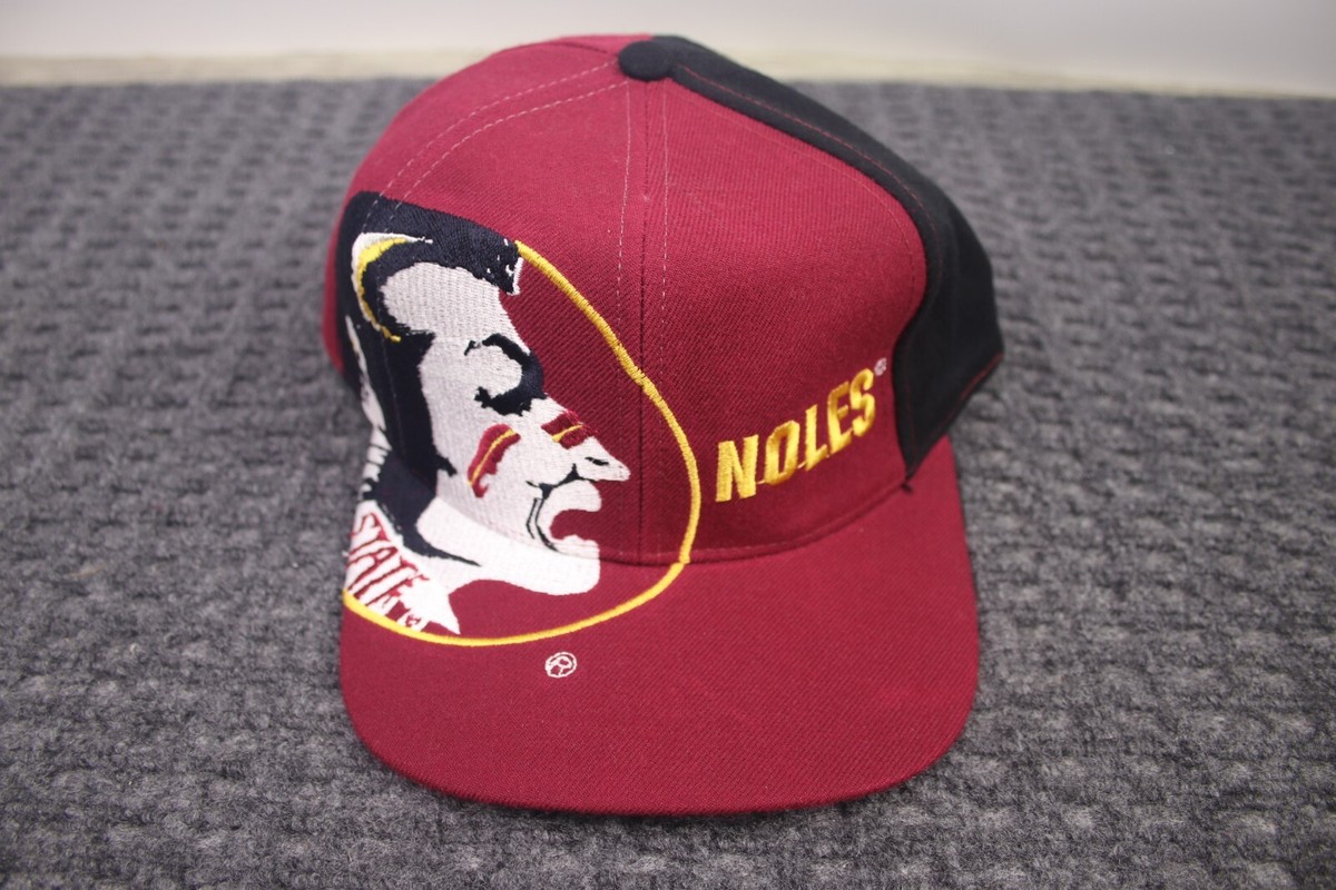 キャップ Florida seminoles 90s VINTAGE Florida State Seminoles Hat Cap Plain Logo Sports