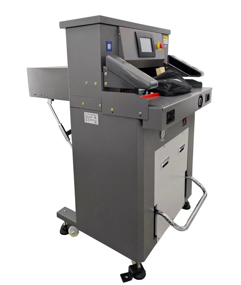 Latest 495mm 19.5" Hydraulic Paper Guillotine Cutter Programmable 3.26" Depth - Image 2 of 4
